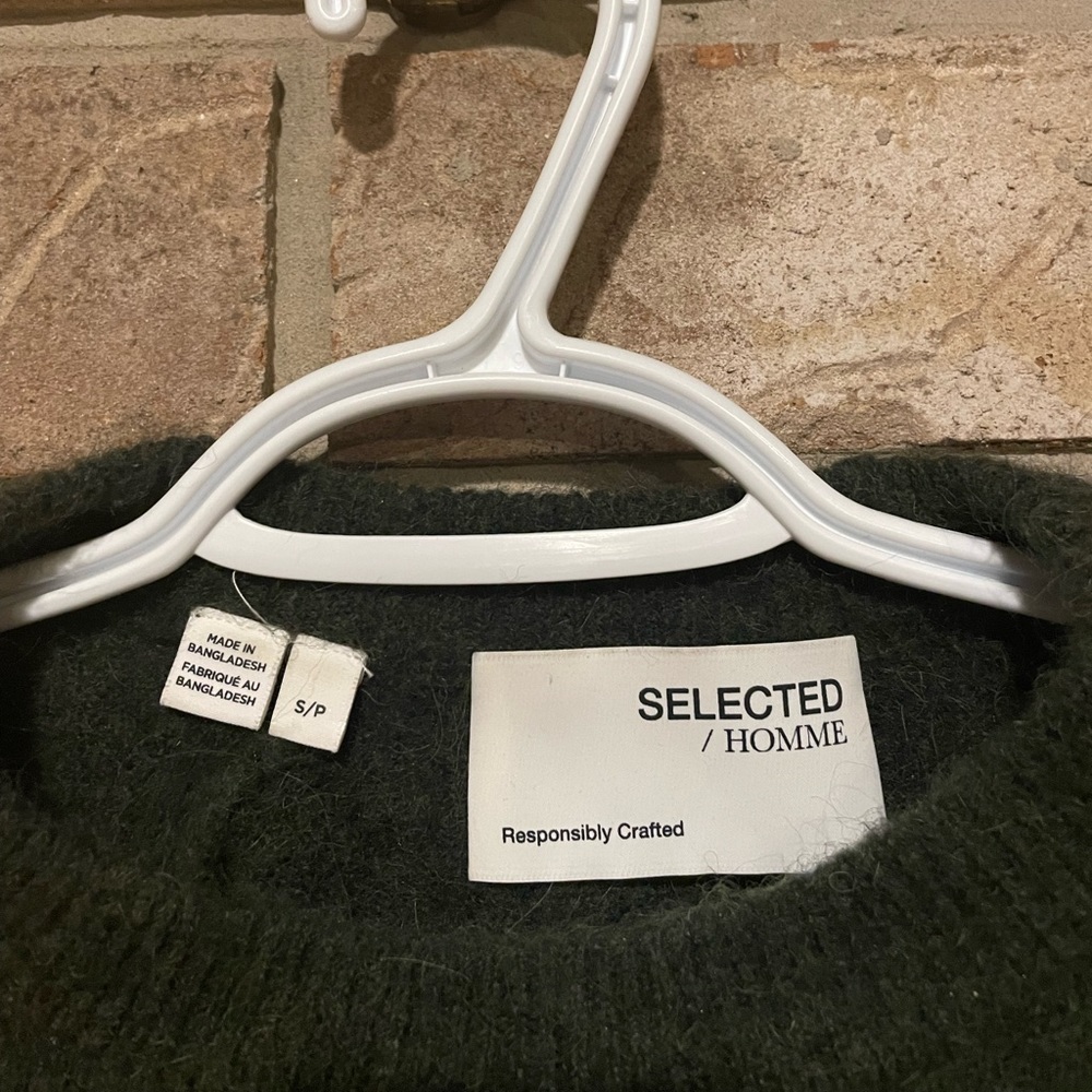 Wool Selected Homme Sweater